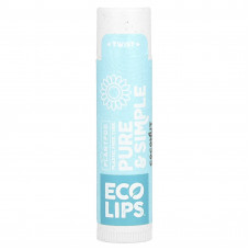 Eco Lips Inc., Pure & Simple, бальзам для губ, кокос, 4,25 г (0,15 унции)