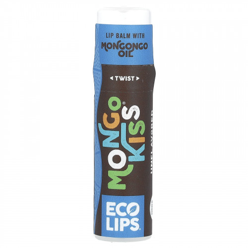 Eco Lips Inc., Mongo Kiss, бальзам для губ, без добавок, 7 г (0,25 унции)