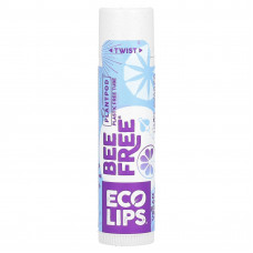 Eco Lips Inc., Bee Free, веганский бальзам для губ, без добавок, 4,25 г (0,15 унции)