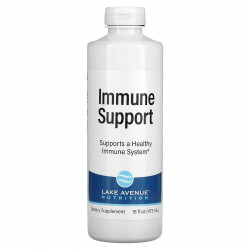 Lake Avenue Nutrition, средство для поддержки иммунитета с бузиной, ягодами аристотелии чилийской, ашвагандой, алоэ вера и медом, 473 мл (16 жидк. унций)