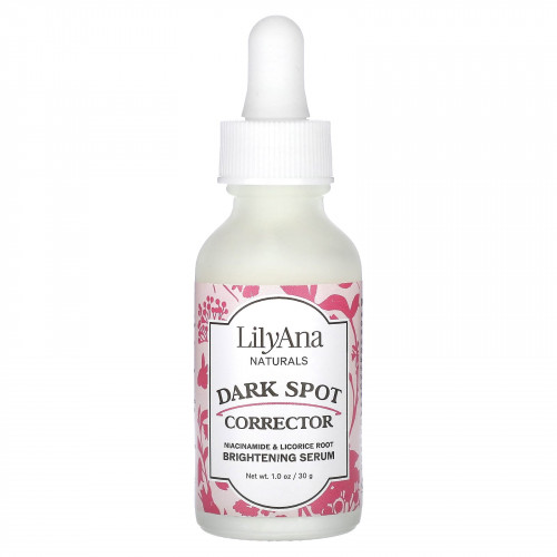 Lilyana Naturals, Корректор темных пятен, осветляющая сыворотка, 30 г (1 унция)