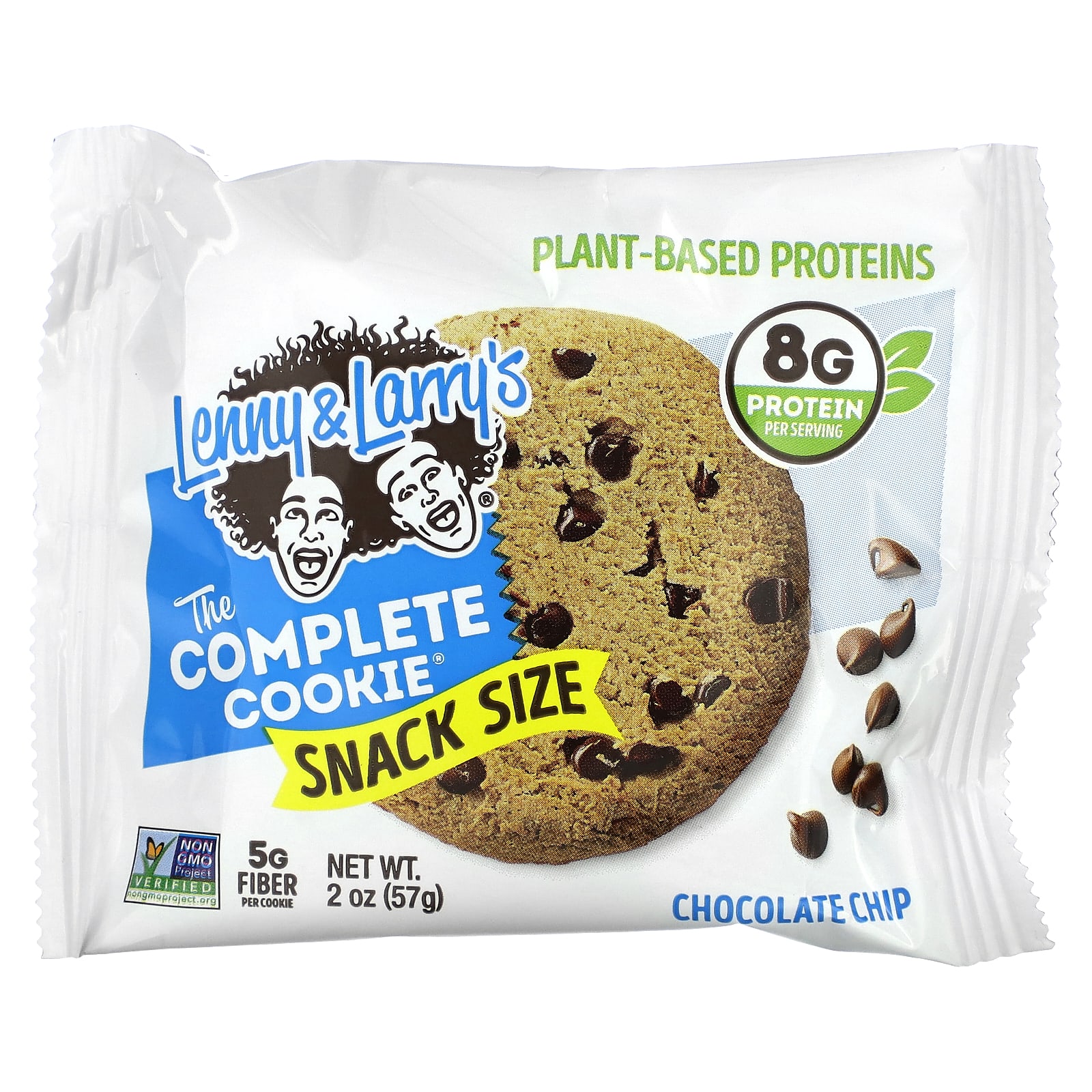 Lenny & Larry's, The COMPLETE Cookie, шоколадная крошка, 12 штук, 57 г (2 унции)