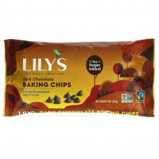 Lily's Sweets, Чипсы для выпечки из темного шоколада, 255 г (9 унций)