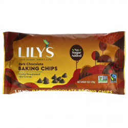 Lily's Sweets, Чипсы для выпечки из темного шоколада, 255 г (9 унций)