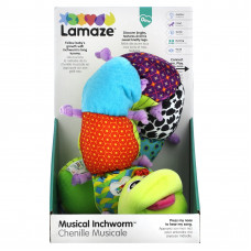 Lamaze, Musical Inchworm, от 0 месяцев, 1 игрушка