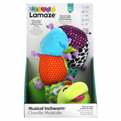 Lamaze, Musical Inchworm, от 0 месяцев, 1 игрушка