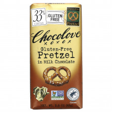 Chocolove, крендельки в молочном шоколаде, 30% какао, 83 г (2,9 унции)