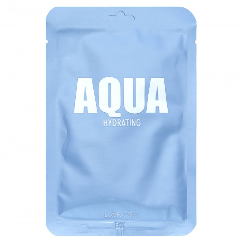 Lapcos, Aqua Hydrating Sheet Beauty Mask, 30 мл (1,01 жидк. Унции)