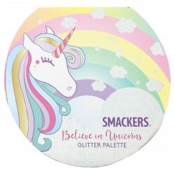 Lip Smacker, Палитра цветов для блеска и блеска, Believe In Unicorns, 1 палитра