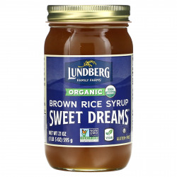 Lundberg, Sweet Dreams, Органический сироп из коричневого риса, 16 жидких унций (450 мл)