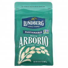 Lundberg, изысканный белый рис арборио, 907 г (32 унции)