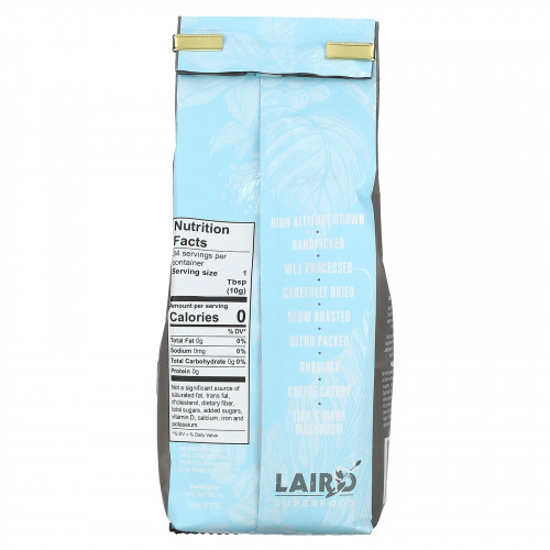 Laird Superfood, Перуанский функциональный кофе, Focus, молотый, средней обжарки, 340 г (12 унций)
