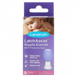 Lansinoh, Latch Assist Nipple Everter с защитным футляром, 1 шт.