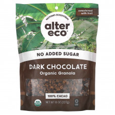 Alter Eco, органическая гранола, темный шоколад, 227 г (8 унций)