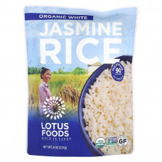 Lotus Foods, Органический белый жасминовый рис, 227 г (8 унций)