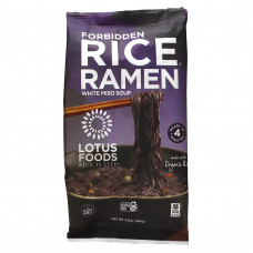 Lotus Foods, Рамэн из запретного риса, белый мисо-суп, 80 г (2,8 унции)
