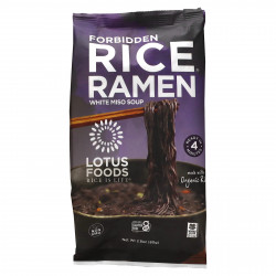 Lotus Foods, Рамэн из запретного риса, белый мисо-суп, 80 г (2,8 унции)