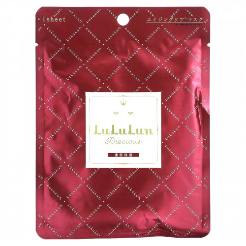 Lululun, Precious Beauty Face Mask, Red RF3, 1 шт., 22 мл (0,74 жидк. Унции)