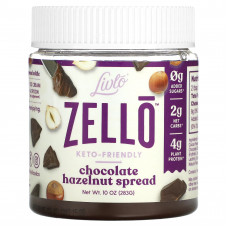 Livlo, Zello, шоколадная паста с фундуком, 283 г (10 унций)