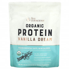 Live Conscious, органический протеин, со вкусом ванили, 516 г (1,14 фунта)