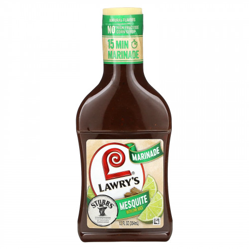 Lawry's, маринад, мескитское растение с соком лайма, 354 мл (12 жидк. унций)