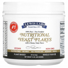 Lewis Labs, Nutritional Yeast Flakes, 16 oz (454 g)