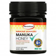 ManukaGuard, поддержка иммунитета, мед манука, MGO 100, 250 г (8 унций)