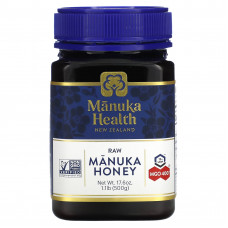 Manuka Health, Мед манука, MGO 400+, 500 г (1,1 фунта)