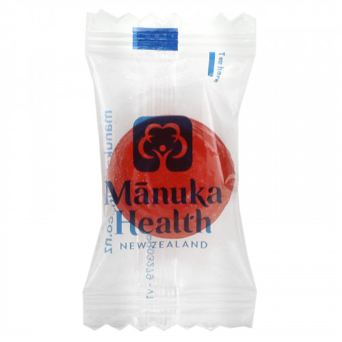 Manuka Health, Леденцы, лесной мёд манука и черная смородина, MGO 400+, 15 леденцов