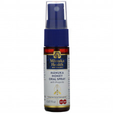 Manuka Health, Спрей для полости рта с медом Manuka и прополисом, 0,67 жидк. Унции