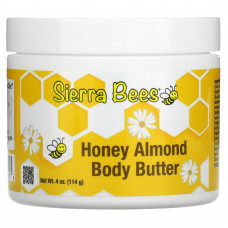 Sierra Bees, масло для тела с медом и миндалем, 114 мл (4 унции)