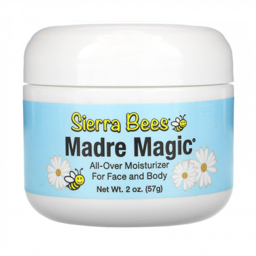Sierra Bees, Madre Magic, универсальный бальзам с маточным молочком и прополисом, 57 мл (2 жидк. унции)