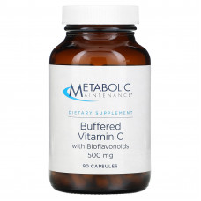 Metabolic Maintenance, Буферный витамин С с биофлавоноидами, 500 мг, 100 капсул