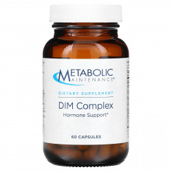 Metabolic Maintenance, DIM Complex, дииндолилметан с кофакторами, 60 капсул