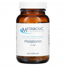 Metabolic Maintenance, мелатонин, 2 мг, 180 капсул