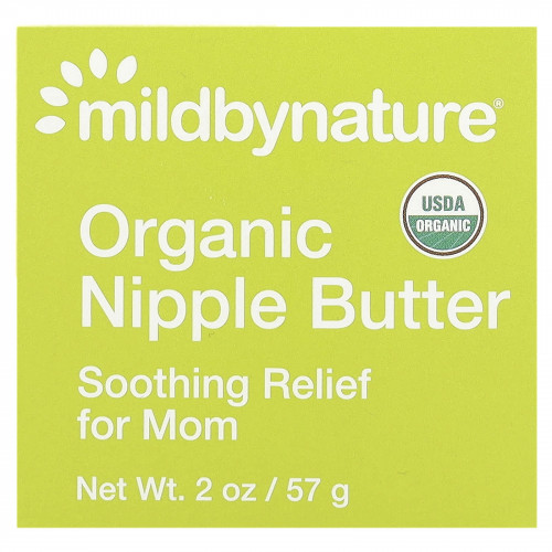 Mild By Nature, органическое масло для сосков, 57 г (2 унции)