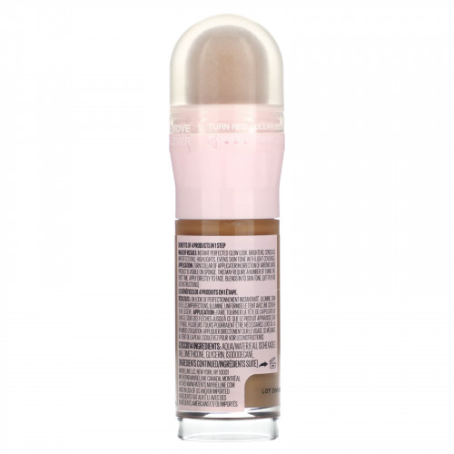 Maybelline, Instant Age Rewind, перфектор для сияющего макияжа 4-в-1, 02 Medium, 20 мл (0,68 жидк. Унции)