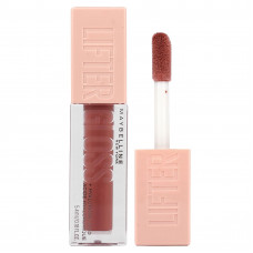 Maybelline, Lifter Gloss + гиалуроновая кислота, шелк 004, 5,4 мл (0,18 жидк. Унции)