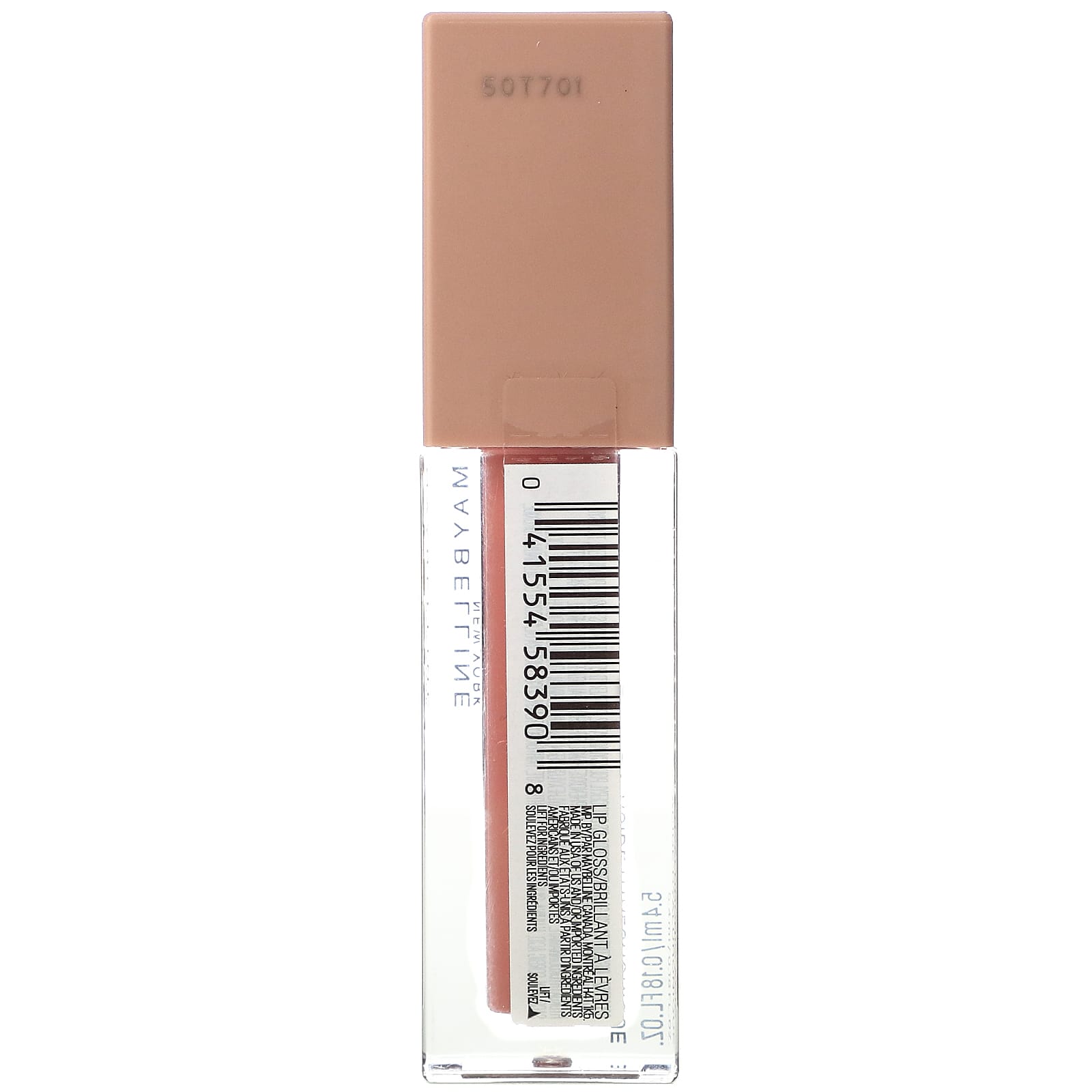 Maybelline, Lifter Gloss с гиалуроновой кислотой, 006 Reef, 5,4 мл (0,18 жидк. Унции)