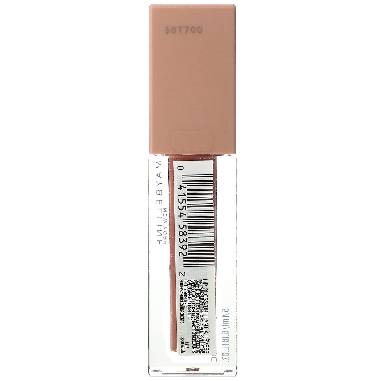 Maybelline, Lifter Gloss с гиалуроновой кислотой, камень 008, 5,4 мл (0,18 жидк. Унции)