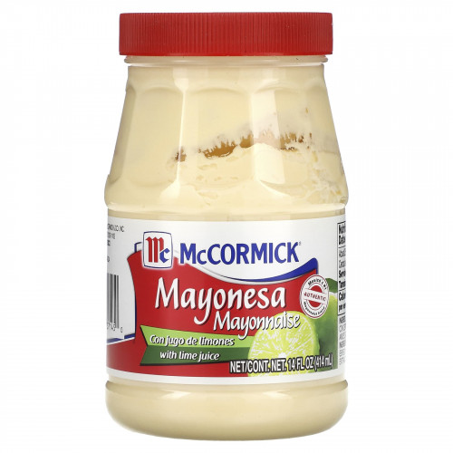 McCormick, Майонез с соком лайма, 414 мл (14 жидк. Унций)