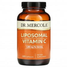 Dr. Mercola, Липосомальный витамин C, 500 мг, 180 капсул