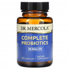 Dr. Mercola, Complete Probiotics, 100 Billion CFU, 30 Capsules