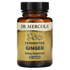 Dr. Mercola, ферментированный имбирь, 60 капсул