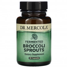 Dr. Mercola, ферментированные ростки брокколи, 30 капсул