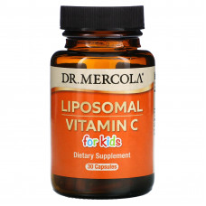 Dr. Mercola, липосомальный витамин C для детей, 30 капсул