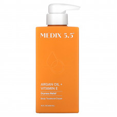 Medix 5.5, Крем для тела, аргановое масло и витамин E, 444 мл (15 жидк. Унций)