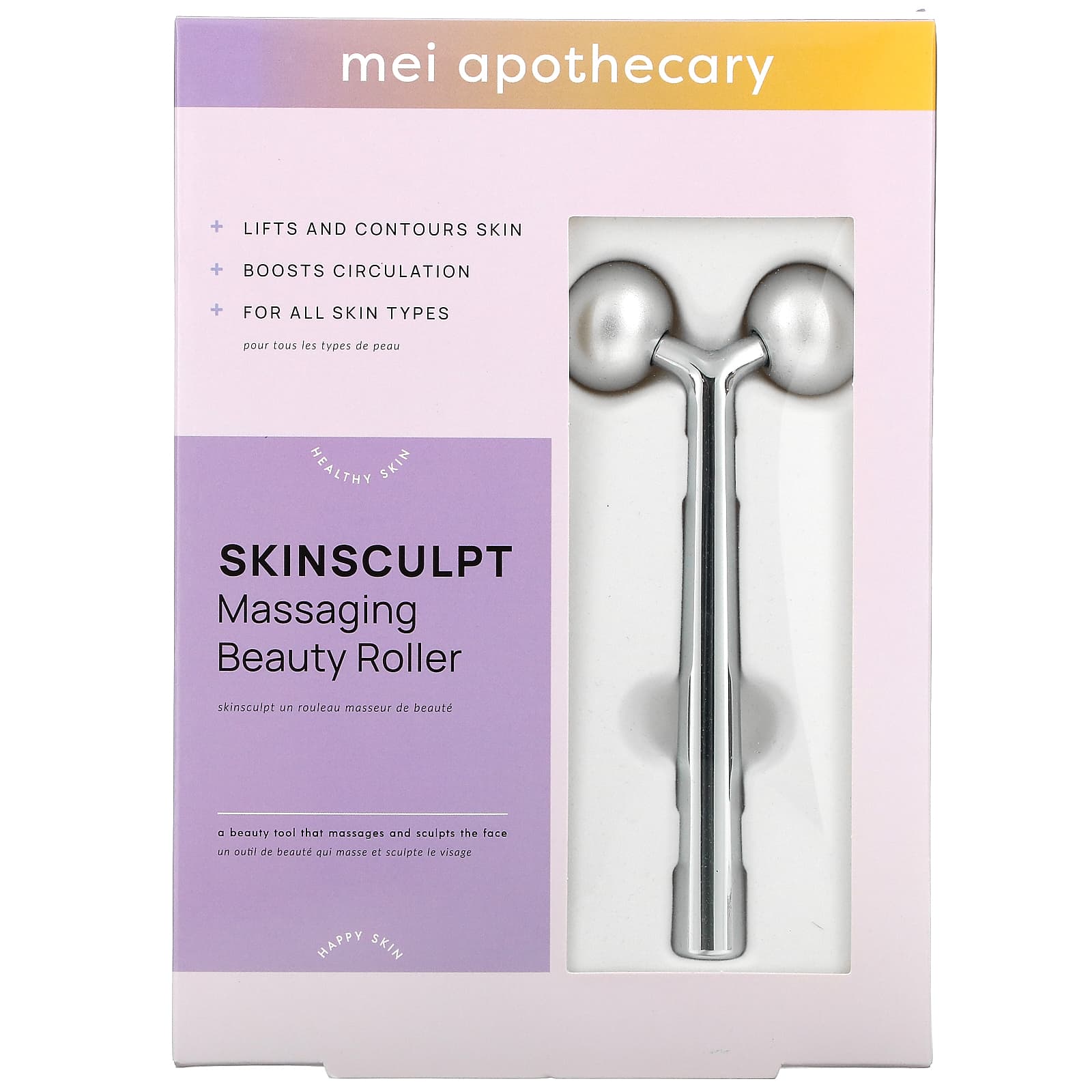 Mei Apothecary, Skinsculpt, роликовый массажер для лица, 1 шт