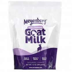 Meyenberg Goat Milk, цельное сухое козье молоко, 340 г (12 унций)