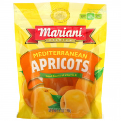 Mariani Dried Fruit, Премиум, средиземноморские абрикосы, 170 г (6 унций)